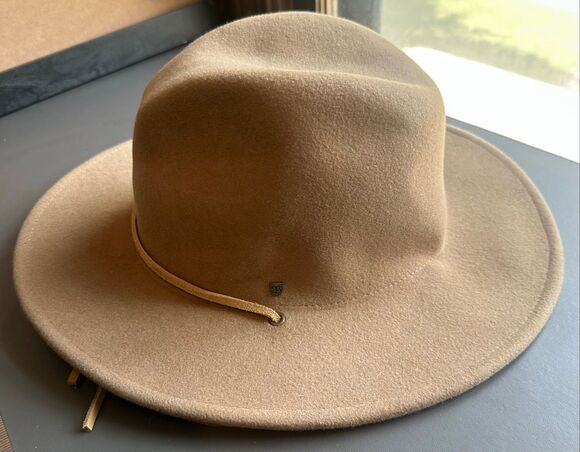 Brixton Tan 100% wool hat with strap L  7 1/2 60cm main image 15